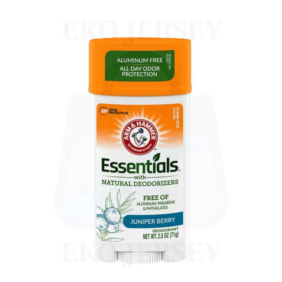 Arm & Hammer Essentials Juniper Berry Natural Stick Deodorant Aluminum-Free & 24H Odor 2.5 Oz Pack Of 1 - 多樣化香型 - 查看 1