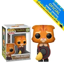 Funko POP! SHREK 30 ANIVERSARIO - GATO CON BOTAS, 81175, Nº1596 , TIENDA CON LICENCIA OFICIAL, ENVIO EN 24-48 HORAS EN PENÍNSULA, FIGURA, CABEZÓN, MUÑECO, JUGUETES, PELÍCULAS, NUEVO, ANIMACION, HUMOR, DIBUJOS - Naranja - Ver 2