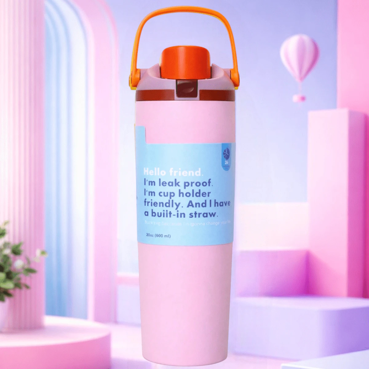 Botella térmica reutilizable con popote integrado y asa,FAB-29, Termo moderno de acero inoxidable 304, 900 ml, práctico, ligero y duradero para el día a día,Tapa Hermética con Boquilla Abatible, Popote Reutilizable, Aislamiento de Doble Pared, Mantiene Bebidas Frías y Calientes Todo el Día – Ideal para Oficina, Gym, Viajes y Uso Diario
