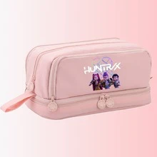 32件套多层铅笔盒，学生耐用文具收纳袋 - 彩色 - 查看 40