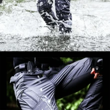 IX7 Waterproof And Windproof Military Tactical Trousers - 灰色 - 查看 9