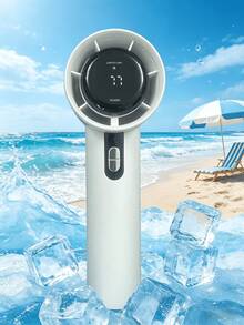New USB Rechargeable Mini Handheld Fan, High-Power, Quiet And Portable. With Long Battery Life And Powerful Cooling Effect, It Is Suitable For Offices, Dorms And Outdoor Scenes. Unisex Design, A Must-Have Item For Beach Trips And Travels. - Multicolor - View 16