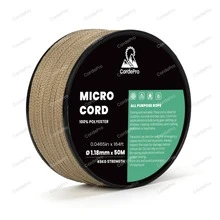 Micro Cord 1.18mm Paracord 50M Spool Strong Versatile Rope For DIY, Bracelets, Lanyards, Jewelry Beading, Outdoor - Multicolor - View 17