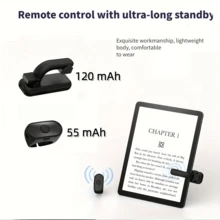 Remote Kontrol Pembalik Halaman Nirkabel Multifungsi, Aksesori Kindle, Desain Cincin Portabel dengan Pengisian Daya Tipe-C - Remote Kontrol Ebook, Foto, dan Video, Juga Cocok untuk Membaca Novel di iPad Tablet, Mengambil Foto, Merekam Video di Smartphone, dan Skenario Lainnya - MultiWarna - View 11