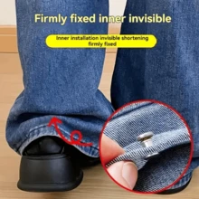 2/4/8/10Pcs Adjustable Metal Buckles, Detachable No-Sew, Suitable For Fixing And Adjusting Pant Hems, Hats, Backpacks, Various Clothing Coats, Etc., Easy To Install, Firm Fit, Multiple Colors Available - Multicolor - View 6