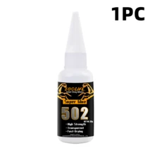 60g-80g Super Glue, 502 Extra Strong Adhesive, DIY Glue, Metal Glue, Ceramic Art Repair, Transparent Non-Yellowing Waterproof, Bonds Metal/Plastic/Rubber/Glass/Ceramic/Acrylic/Rubber/Wood/Shell/Paper/Leather, Suitable For Outdoor Gear/Home Repair/Crafts/School Supplies/Office Accessories - 502-20ml - View 15
