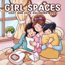GIRL SPACES Malbuch für Erwachsene & Kinder, kühn & einfach, minimalistische große Designs zum Entspannen, enthält süße, bequeme Muster (kühn & einfach zum Ausmalen), Muttertagsgeschenk, Schulsachen - Alltag eines schwarzen Mädchens - Übersicht 12