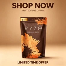 Ry.Ze Mushroom Coffee: Organic Quality, Encounter Between Mushrooms And Coffee, Awakening Daily Vitality - 1PC - View 1