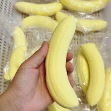 Realistic Banana Slow Rebound Squeeze Toy, Food Pressure Relief Slow Rebound Cake Banana Soft Toy, Soft Moist Texture Slow Rebound Squeeze Toy, Stress Relief - Multicolor - View 5