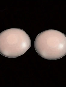 12/2 Pairs Reusable Invisible Nipple Covers, Seamless Non-Slip, Suitable For Various Occasions, Invisible Bra For Wedding Dresses, Strapless Dresses, Party Evening Gowns - Multicolor - View 7