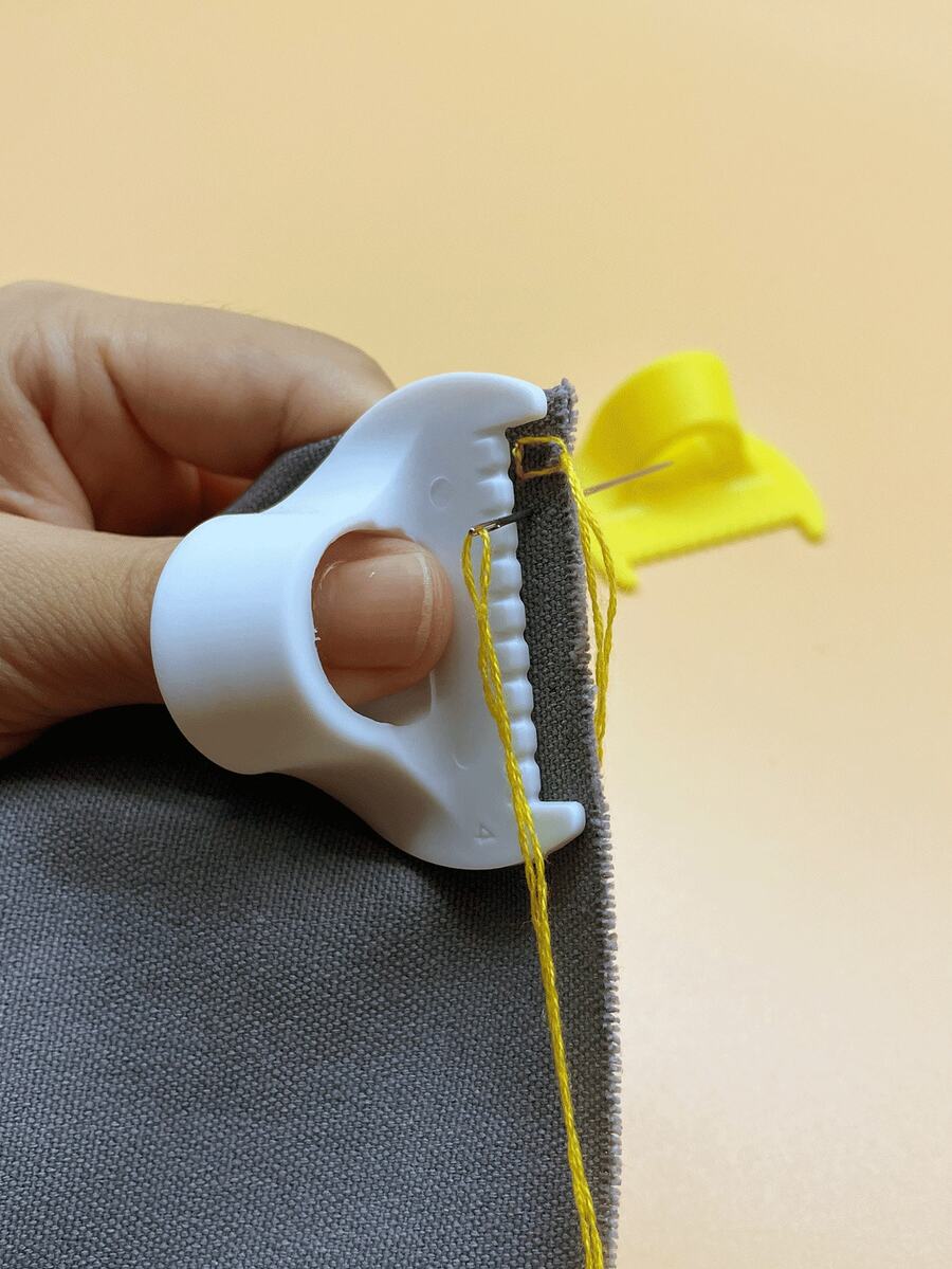 3mm/4mm Double-Gauge Edge Stitching Ruler, Multi-Functional Quilting Auxiliary Ruler, Suitable For DIY Hobbyists, Beginners, Home Sewing, Clothing Repair, Fabric Crafts - Sewing Spacing Double Teeth - View 1