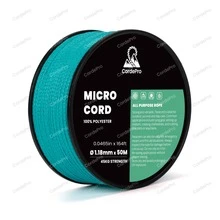 Micro Cord 1.18mm Paracord 50M Spool Strong Versatile Rope For DIY, Bracelets, Lanyards, Jewelry Beading, Outdoor - Multicolor - View 13