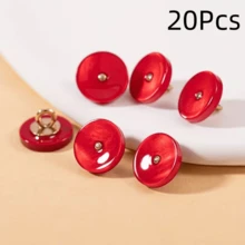 Botones de camisa de resina de moda, botones de costura hechos a mano, colores y diseños de alta gama, botones decorativos para camisas, suministros de costura - Multicolor - Ver 21