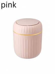 Desktop Trash Can, Trash Can, Multi-Function Desktop Plastic Storage Bucket, Pen Holder, Mini Trash Can, Mini Trash Can With Lid, Detachable Small Trash Can, Small Plastic Trash Can, Suitable For Office, Desk, Car, Best Choice For Classmates And Friends, Available In Multiple Colors - Multicolor - View 14
