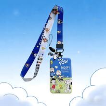 SNOOPY 1个史努比卡套，带挂绳，适合保护学生证、餐卡、地铁卡，是生日、节日送给学生、朋友和同事的绝佳礼物。 - A - 查看 7