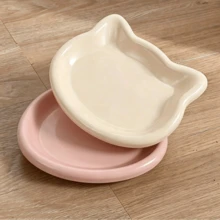 卡通猫咪造型宠物食碗，猫狗通用，多种颜色可选，满足不同喜好，防滑底座设计防止移位，符合人体工学的胡须保护结构，呵护宠物进食体验。 - 300毫升 - 查看 15