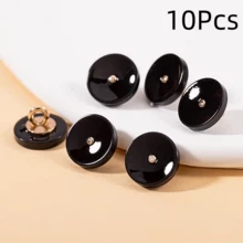Botones de camisa de resina de moda, botones de costura hechos a mano, colores y diseños de alta gama, botones decorativos para camisas, suministros de costura - Multicolor - Ver 17