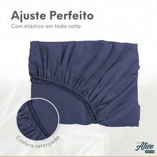 A Touch Of Sophistication: 3-Piece Sheet Set In 600 Thread Count Egyptian Cotton - Blue Planet - View 4