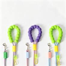 1.85m/6ft Padded Handle Dog Leash, 1cm Thick Reflective Nylon Pet Walking Lead For Medium & Large Dogs - Multicolor - View 7