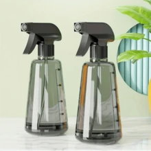 Bình xịt áp lực bằng nhựa trong suốt 16,91 oz với tay cầm màu đen - Chế độ phun sương kép, thích hợp tưới cây và khử trùng nhà cửa, thiết kế bền bỉ và dễ sử dụng, bình xịt tưới cây, nhựa bền, bình tưới vườn, dụng cụ tưới vườn, bình xịt, nhựa bền, dụng cụ tưới vườn, khử trùng nhà cửa, hệ thống áp suất hiệu quả, khả năng kiểm soát áp suất, thiết kế bảo vệ chất lỏng, cạnh được bo tròn. - bình xịt - Xem 2