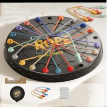 Untie The Rope Game, Puzzle Game, Tabletop Game, Interactive Party Game For Holidays And Gatherings, Birthday/Holiday Party Gift, Stress Relief Game - 1 Piece Of Rope Untying Game Chess - View 3