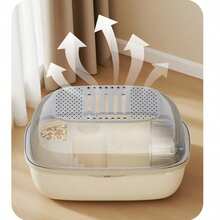 Lồng nuôi chuột hamster, Lồng nuôi chuột hamster cao cấp bằng acrylic, không gian rộng rãi dành cho thú cưng. - Một cỡ - Xem 2