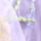 Purple Wildflower Table Runner