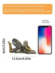 Tượng nàng tiên bằng đồng cổ điển làm từ nhựa resin - Điểm nhấn trang trí sân vườn và nhà cửa mộng mơ, tượng nàng tiên đang đọc sách, lý tưởng cho sân vườn, giá sách, bàn làm việc và khu vườn cổ tích, món quà tân gia hoàn hảo cho những người yêu thích thế giới thần thoại. - 1 cái - Xem 14