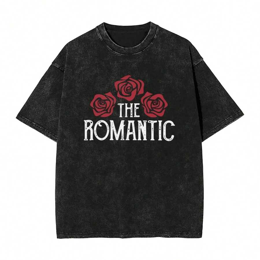 Mens T Shirt B Runo M Ars The Romantic Tour 2026 Washed T-Shirts Fashion Summer Tees Street Style Custom DIY Casual Clothe - 黑色 - 查看 1
