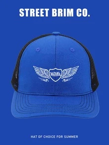 1pc Unisex Von-Dutchs Vintage Print Gorras Para Hombre Original Baseball Cap Trucker Hat Mesh Embroidery Peaked Hat For Men, Sun Hat, Curved Brim, Dad Cap. Suitable For Daily Use And Outdoor Activities. Outdoor Adjustable Sun Cap. Spring-Summer Travel, Tourism, Beach Vacation Hat.Best Gifts For Dad And Mom And 4th July. - Trucker hat 1 - 查看 10