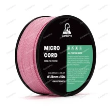 Micro Cord 1.18mm Paracord 50M Spool Strong Versatile Rope For DIY, Bracelets, Lanyards, Jewelry Beading, Outdoor - Multicolor - View 15