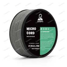 Micro Cord 1.18mm Paracord 50M Spool Strong Versatile Rope For DIY, Bracelets, Lanyards, Jewelry Beading, Outdoor - Multicolor - View 34