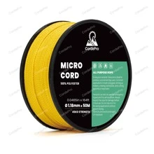 Micro Cord 1.18mm Paracord 50M Spool Strong Versatile Rope For DIY, Bracelets, Lanyards, Jewelry Beading, Outdoor - Multicolor - View 29
