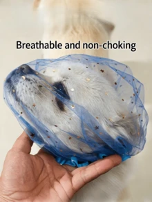 Bozal de malla transpirable para perros, adecuado para perros pequeños y medianos, cubierta antimordedurasantilamido para pasear - Multicolor - Ver 3