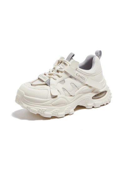 CAMEL CROWN Women's Retro Running Shoes, Anti-Slip, Shock-Absorbing, Soft Sole, Lightweight, Breathable, Casual Sports Shoes