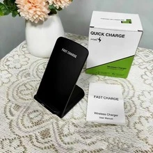 Đế sạc không dây cao cấp 15W, sạc nhanh, tương thích với iPhone 17/16/15/14/13/12 Pro Max, 11, XS, XR, X, 8, S23/S22, cổng Type-C. Thích hợp làm quà tặng tốt nghiệp hoặc quà tặng nhân dịp Ngày Tưởng niệm. - màu đen - Xem 10