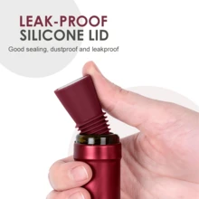 2pcs Soft Silicone Wine Bottle Stopper With Handle, Wine & Champagne Bottle Sealer Preserver - Multicolor - View 4