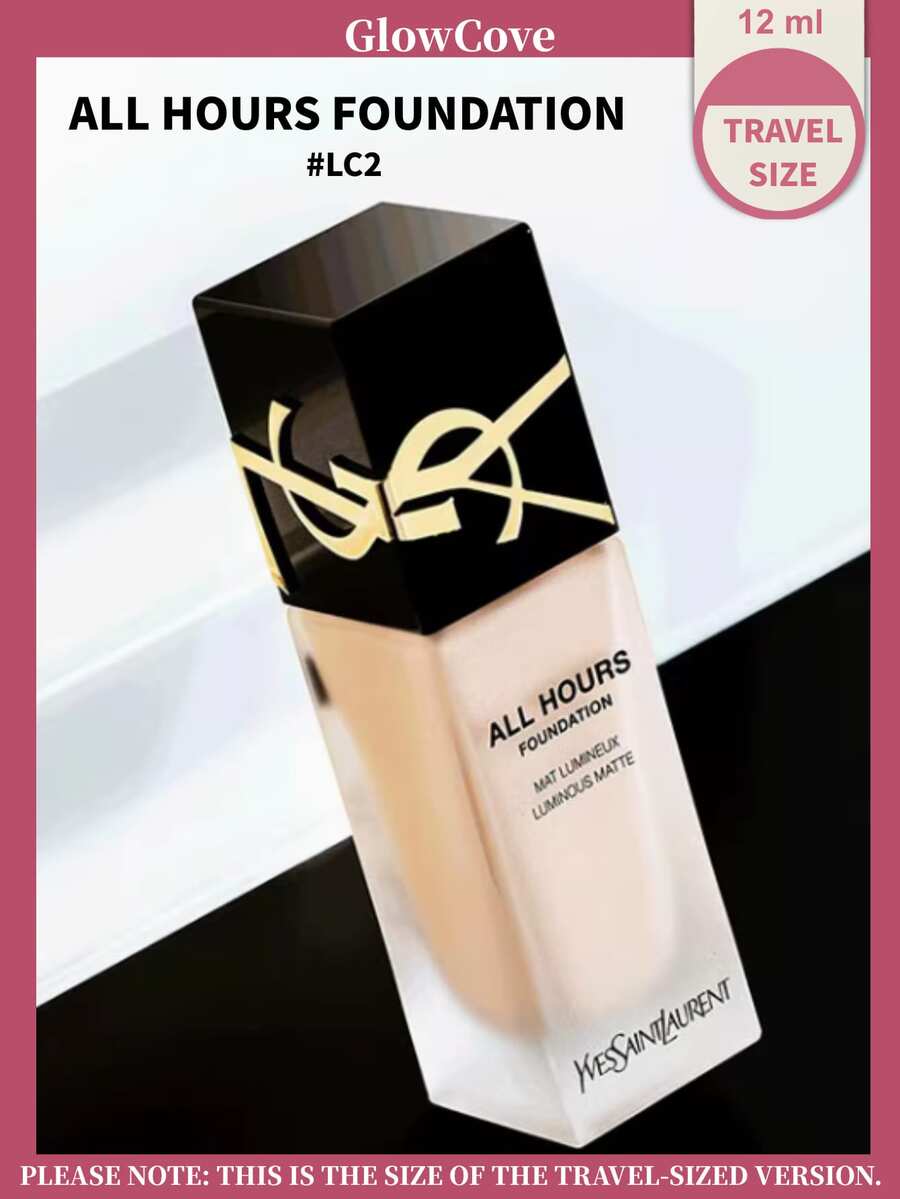 YSL [12 毫升] Touche Éclat Le Teint Radiant Foundation - 微完美光泽哑光妆效，24 小时控油，提亮 #LC2 - #LC2-12ml - 查看 1