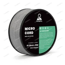 Micro Cord 1.18mm Paracord 50M Spool Strong Versatile Rope For DIY, Bracelets, Lanyards, Jewelry Beading, Outdoor - Multicolor - View 30