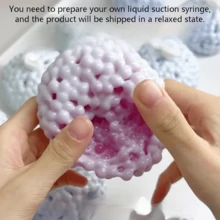 1 món đồ chơi Mochi Squishy mới năm 2026, bóng bóp thủ công, đồ chơi giảm căng thẳng tự làm (cần kim bơm hơi), quà tặng sinh nhật/lý tưởng/bất ngờ/ngày lễ/cặp đôi/Giáng sinh, phụ kiện game thủ - Nhiều màu - Xem 16