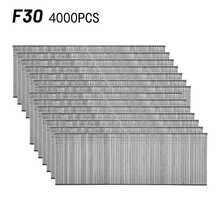 2500/4000Pcs F30/F25/F20 + 1600Pcs T50 Galvanized Wood Nails Right Angle Electric Pneumatic Nail Gun Accessories Hardware Fasteners For Carpentry Gardening Household Repair - A - View 12