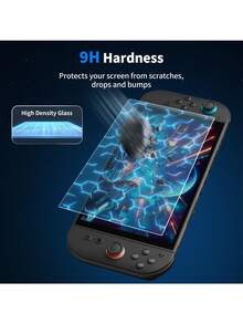 XINHONGYU Switch/Switch OLED/New Switch 2(2025)/Switch Lite Console Full Coverage Tempered Glass Screen Protector, Scratch Resistant And Shockproof - View 2