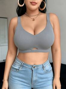 3件装无痕文胸，适合小胸女性，乳胶凝胶柔软支撑提拉运动文胸 - 彩色 - 查看 2