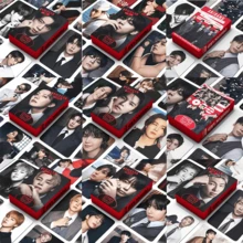 JIMIN V J-HOPE RM JIN 徽章别针 - 可爱铁皮别针，可别在背包/衣服上，情人节礼物，收藏卡，支持流行音乐组合的小礼物，新款收藏卡，卡片展示收藏，流行音乐周边，盒装装饰卡 - 彩色 - 查看 2