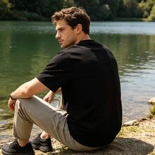 Men T-Shirts - Black - View 4