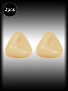 1/2 pares de almohadillas de sujetador adhesivas reutilizables y con relleno, adecuadas para vestidos y bikinis - Multicolor - Ver 11