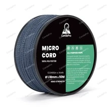 Micro Cord 1.18mm Paracord 50M Spool Strong Versatile Rope For DIY, Bracelets, Lanyards, Jewelry Beading, Outdoor - Multicolor - View 35