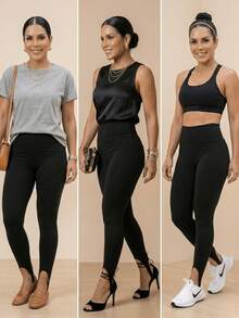 Women Pants - Black - View 7