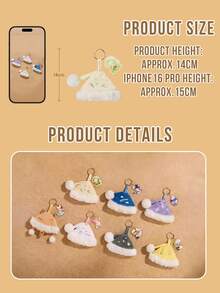 POP MART DIMOO 编织奇迹系列高级盲盒挂件,6 款常规款 + 1 款隐藏款,梦幻灵感奇幻艺术主题和充满想象力的视觉美学,可佩戴的艺术收藏品,适合日常搭配,高级配饰和日常时尚单品,是送给 DIMOO 粉丝、艺术收藏家、女朋友、生日和节日的完美礼物。 - 彩色 - 查看 4