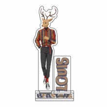لوحة أكريليك وقوف شخصيات أنمي BEASTARS ياحيا ليجوشي لويس ميلون هارو جاك، قطع تذكارية قابلة للعرض على المكتب، ديكور مكتبي، هدايا - متعدد الألوان - مشاهدة 6